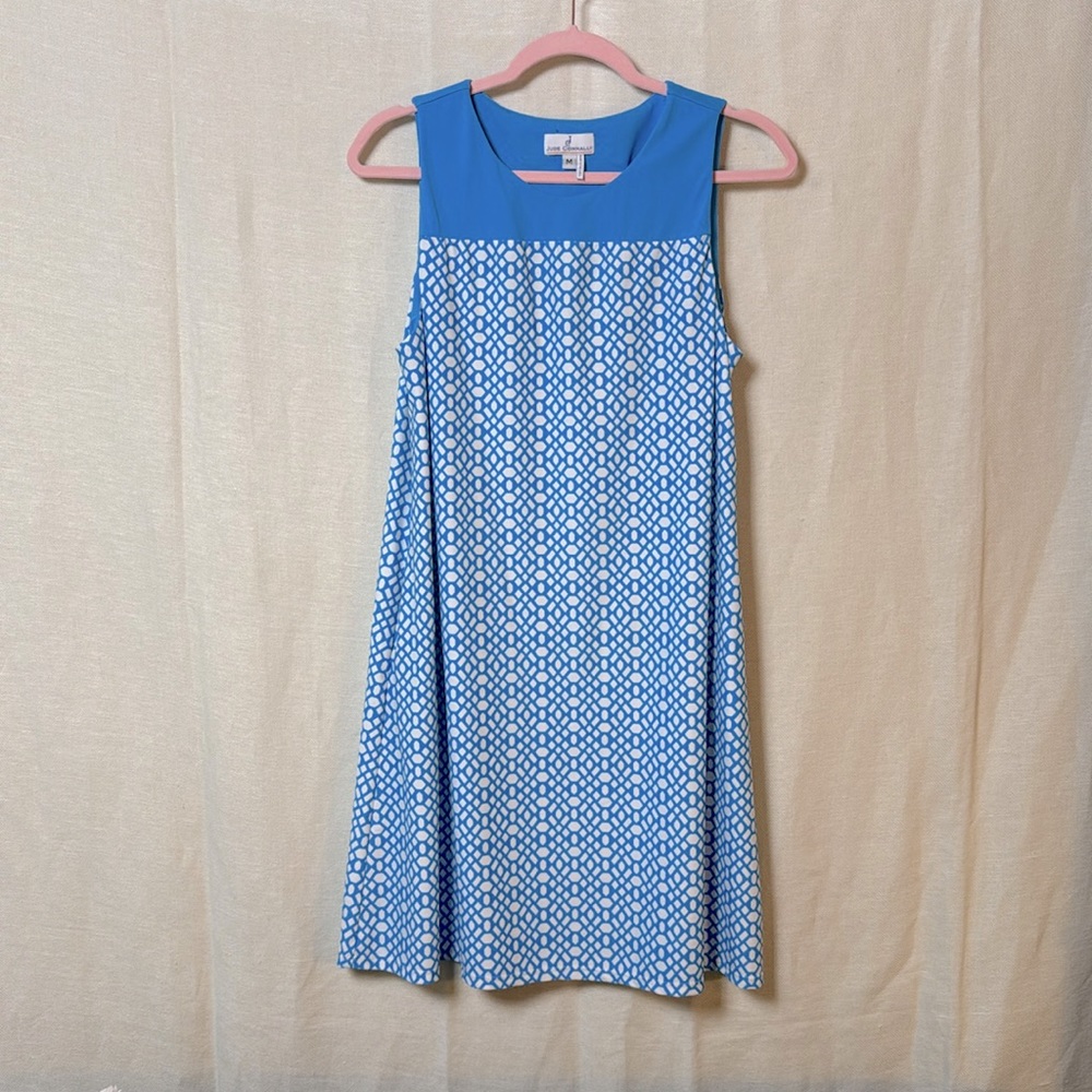 Jude Connally Retro Mod vibe Patterned Dress